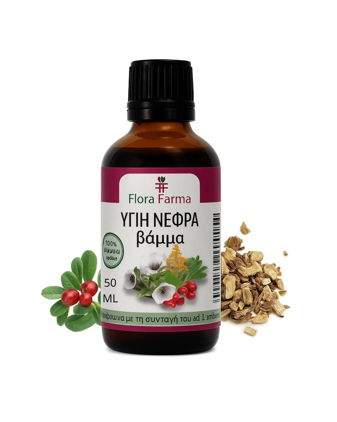 Υγιή νεφρά – βάμμα 50 ml - καθαρισμός του ουροποιητικού συστήματος