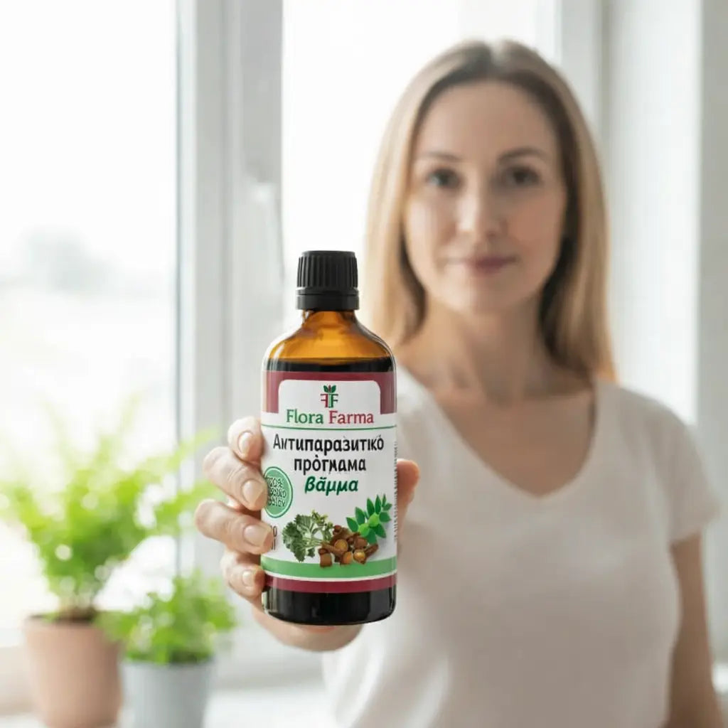 Αντιπαρασιτικό πρόγραμμα - βάμμα 100 ml - σκοτώνει παράσιτα, βακτήρια και μύκητες