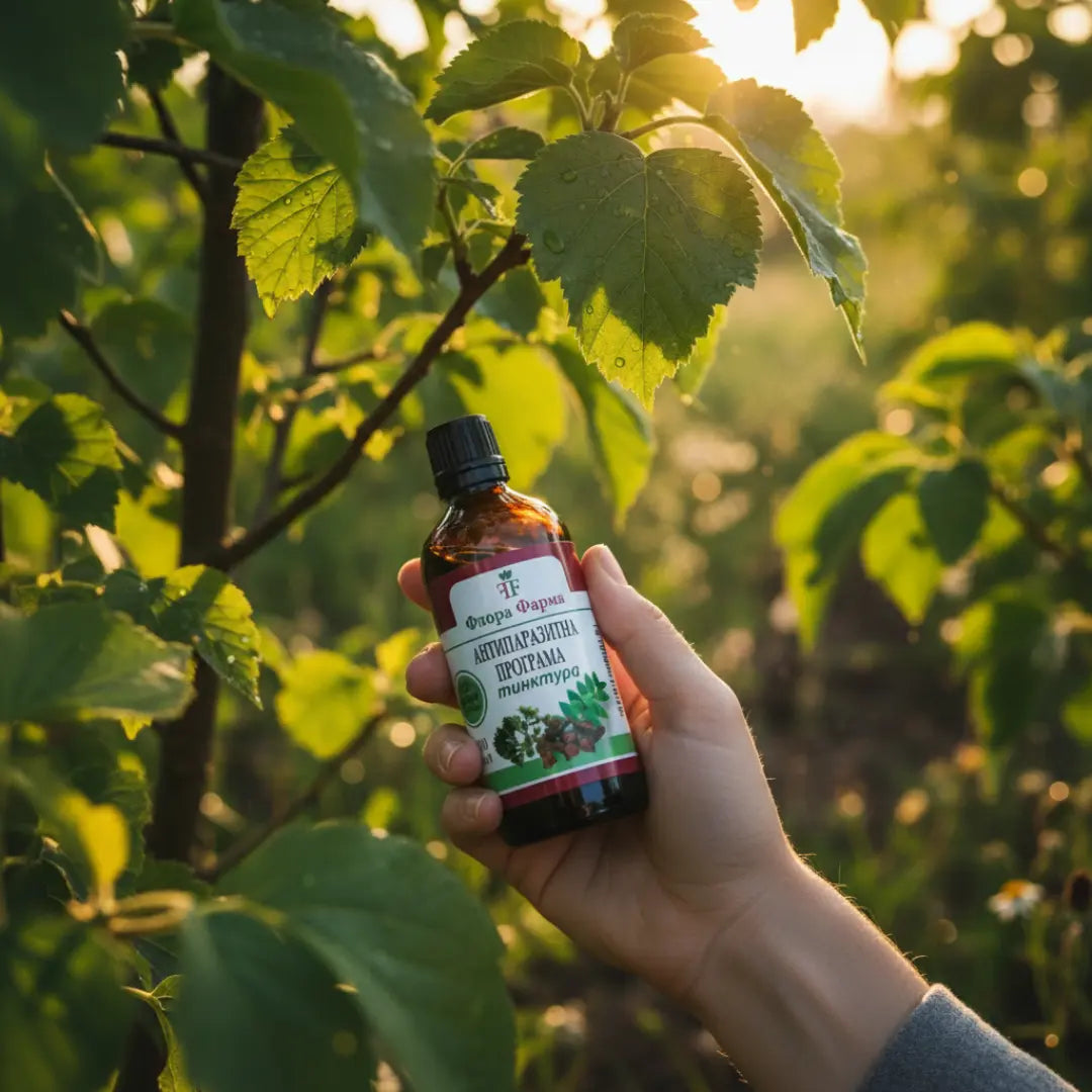 Αντιπαρασιτικό πρόγραμμα - βάμμα 100 ml - σκοτώνει παράσιτα, βακτήρια και μύκητες