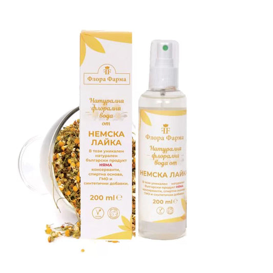 Φυσικό Ανθόνερο με Γερμανικό Χαμομήλι – 200 ml